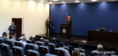 Palestinian Prime Minister, Rami Hamadallah,speaks during a press conference in the West Bank city of Ramallah, on Aug 10, 2016. Photo by Prime Minister Office