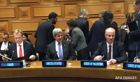 Palestinian Prime Minister, Rami Hamadallah, attends a Conference on donor countries of Palestine, in the United nations city of New York, on Aug 20, 2016. Photo by Prime Minister Office