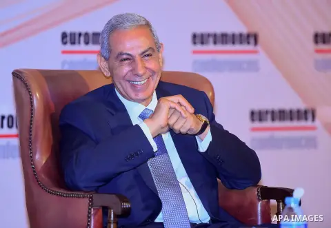 Egyptian Minister of Trade and Industry Tariq Qabil, speaks during the Euromoney Conference in Cairo, Egypt September 19, 2017. Photo by Amr Sayed
