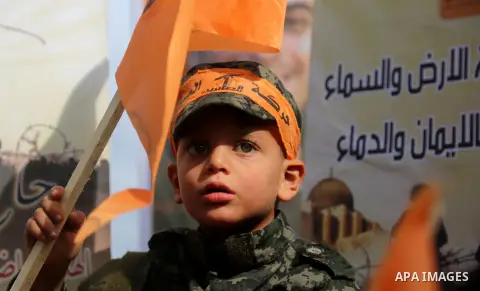 Palestinians take part during a protest against US President Donald Trump's decision to recognise Jerusalem as the capital of Israel, in Gaza city, on December 15, 2017. Thousands of Palestinians protested again in Jerus...