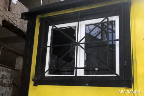 A view of damage following an Israeli military raid at Jenin refugee camp, West Bank, 20 September 2023. At least six Palestinians have been killed during overnight Israeli military operations in the West Bank and in a s...
